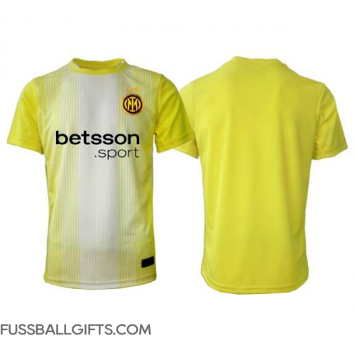 Inter Milan Torwart Fußballbekleidung Auswärtstrikot 2025-26 Kurzarm